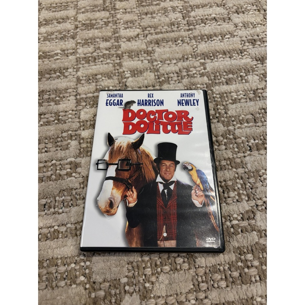 Doctor Dolittle DVD 1967 Rex Harrison Musical Fantasy Widescreen Family Movie